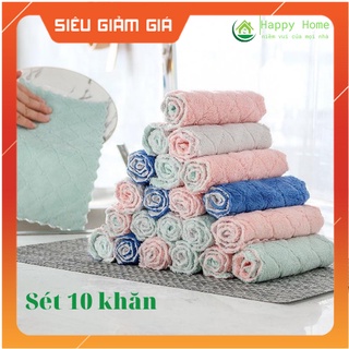 Khăn lau đa năng set 10 chiếc, Khăn lau bếp