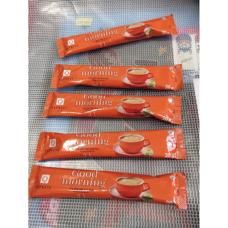 Cafe Sữa Hòa Tan Trần Quang "Good morning" 480gr (24 gói x 20gr) | BigBuy360 - bigbuy360.vn