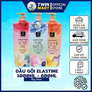 Date xa Dầu gội Elastine hương nước hoa - Hàn Quốc - Love Me - Pure Breeze - Kiss the rose
