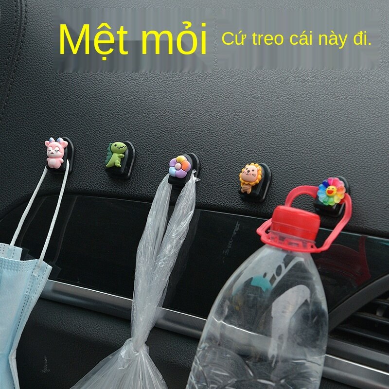 Móc Treo Đồ Gắn Sau Ghế Xe Ô Tô Thiết Kế Nhỏ Gọn Tiện Lợi
