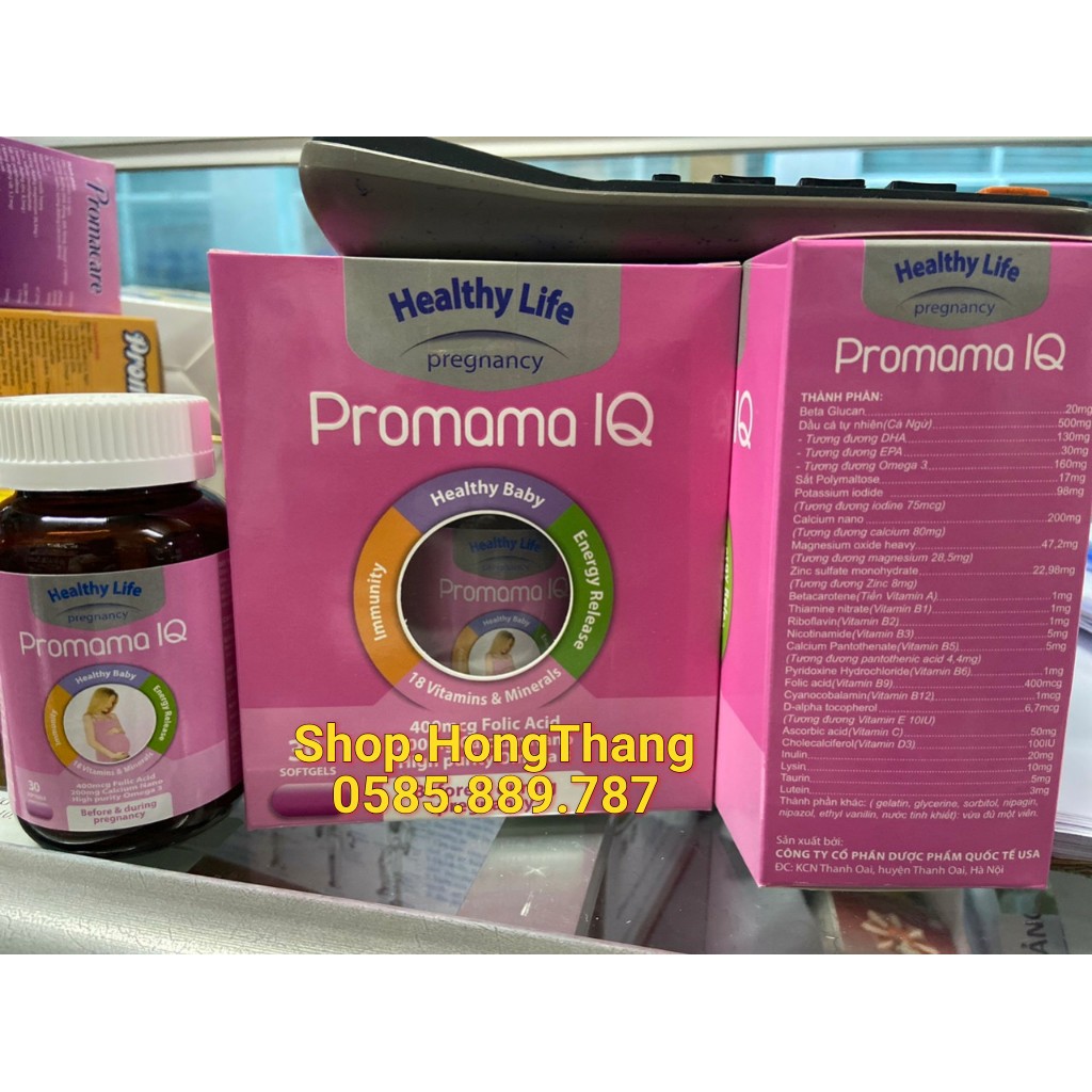 Promama bổ sung DHA SẮT VÀ VITAMIN, KHOÁNG CHẤT CHO MẸ BẦU