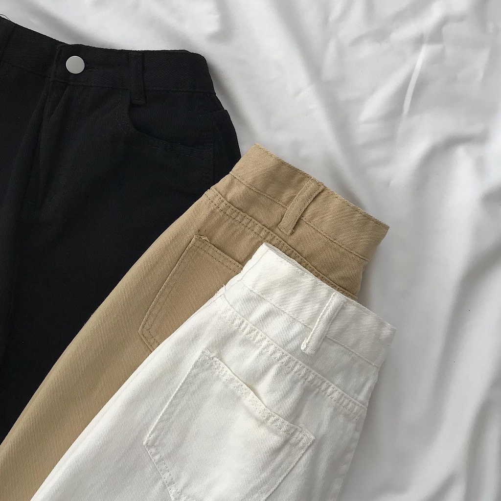 Quần Short Lửng Nữ Ticoo Rách Gấu Phong Cách Basic Quần Sooc Đùi Nữ Trẻ Trung Tôn Dáng Cực Xinh 2834