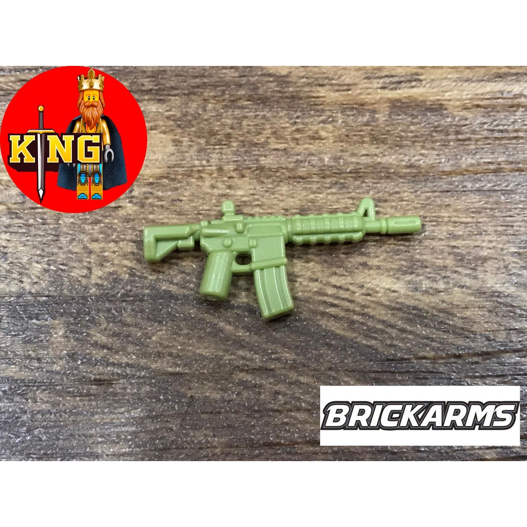 BrickArms® M4A4 - Olive Phụ kiện đồ chơi