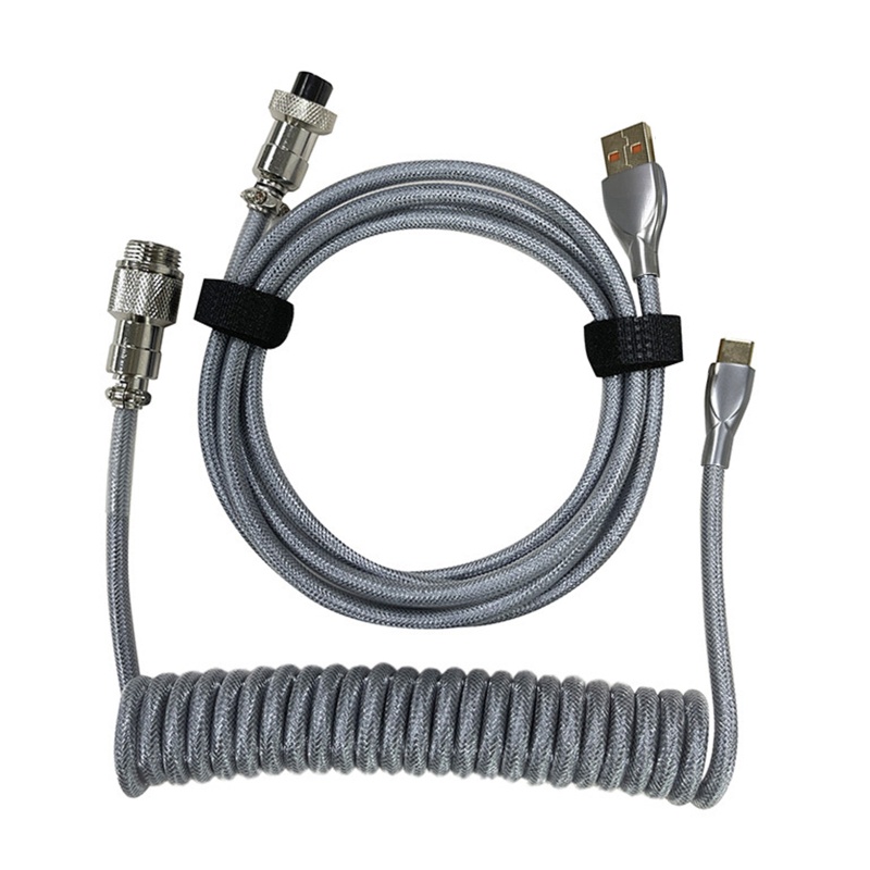 Dây Cáp Nối Bàn Phím Aviation Plug-in Có Cổng USB C