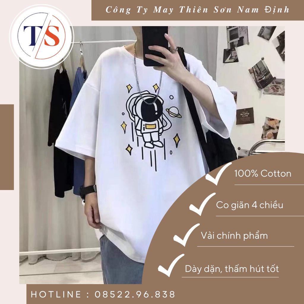 Áo thun tay lỡ unisex PHI HÀNH GIA - Áo phông nữ form rộng cho cặp đôi phong cách hàn quốc vải dày dặn, thoáng mát.