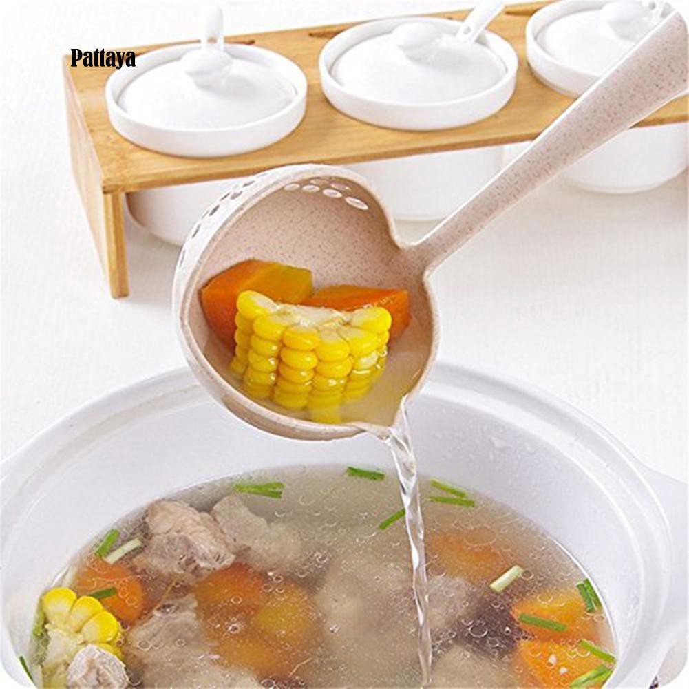 Vá múc canh 2 trong 1 tiện lợi cho nhà bếp