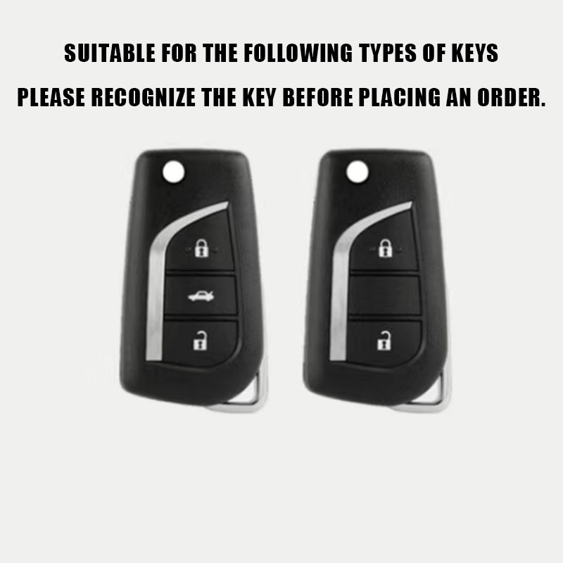 Vỏ Bọc Chìa Khóa Điều Khiển Từ Xa Cho Xe Hơi Toyota yaris hilux vell