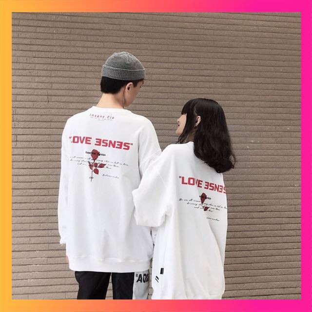 [ Mới ] Áo dài tay dáng rộng - LOVE ESNES insane.clo ( Áo thun dài tay )