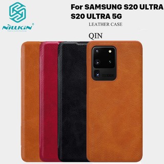 BAO DA SAMSUNG GALAXY S20 ULTRA - S20 ULTRA 5G NILLKIN QIN CHÍNH HÃNG HÀNG CHUẨN