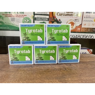 Viên ngậm sát trùng Tyrotab (vỉ nhôm 8v và hộp 24v)