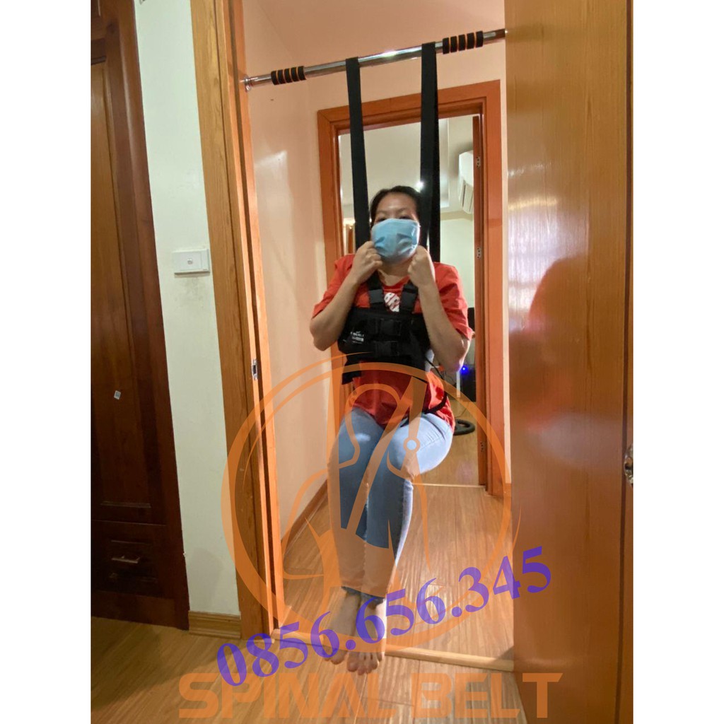 Đai Treo Xà Kéo Dãn Cột Sống Spinal Belt Cho Người Thoái Hóa Cột Sống Đau Lưng Thoát Vị Đĩa Đệm