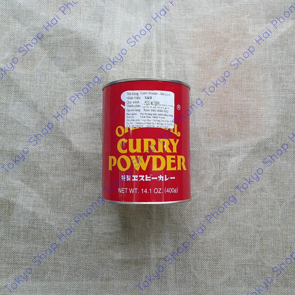 Cà ri bột Nhật Bản – Cà ri bột oriental curry ko 400g (hộp)