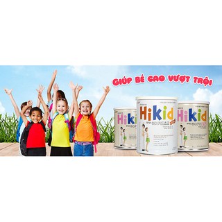 Sữa Hikid tăng chiều cao vị Vani, Socola, Premium 600g