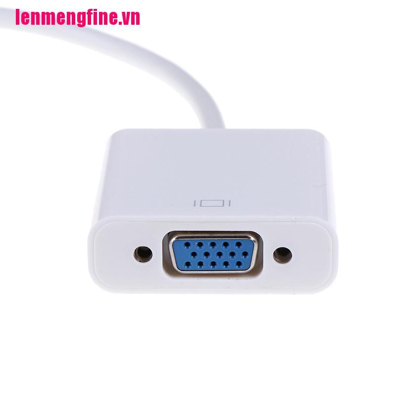 1 Bộ Chuyển Đổi Hdmi Sang Vga Hd 1080p - Màu Trắng