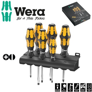 Bộ tua vít đóng cao cấp Wera 932/6 Wera 05018282001 gồm 6 cái