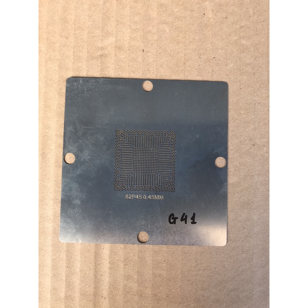 Lưới thép chipset Bắc chip Bắc main G41 kích thước 90x90 82P45 chì bi 0.45mm