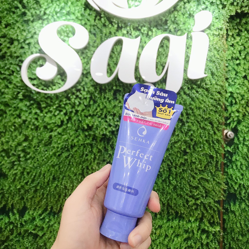 Sữa Rửa Mặt SENKA PERFECT 120g Nhật Bản Dành Cho Mọi Loại Da | BigBuy360 - bigbuy360.vn