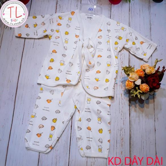 Thời Trang Trẻ Em -Bộ Bé sơ sinh dây dài màu ngẫu nhiên – Quần Áo Bé Trai - Bộ Bé Trai - Quần Áo Bé Gái - Bộ Bé