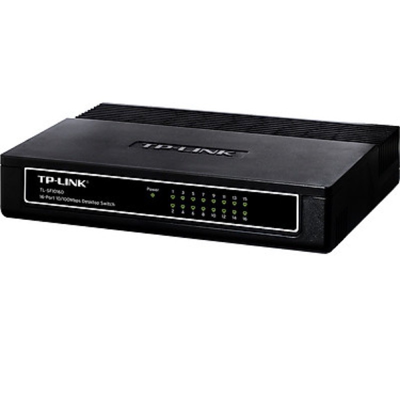 TP-Link TL-SF1016D - Switch Chia Tín Hiệu Để Bàn 16 Cổng 10/100Mbps