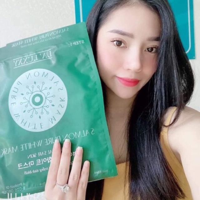 MẶT NẠ DA CÁ HỒI TRẮNG TINH KHIẾT LAMER DR.LACIR - cấp ẩm và siêu trắng mịn mướt