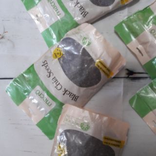 Hạt chia đen macro black chia seeds 250g
