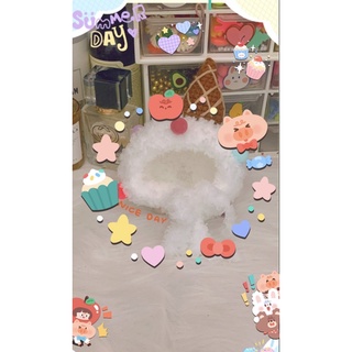 Nón len ice cream cho hamster, sóc, mèo, ,thỏ, ,cún,…
