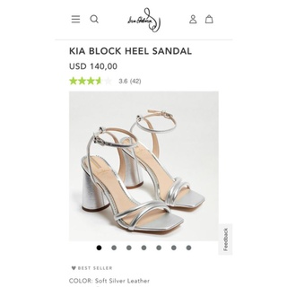 Sandal Sam Edelman Bạc hàng xuất xịn