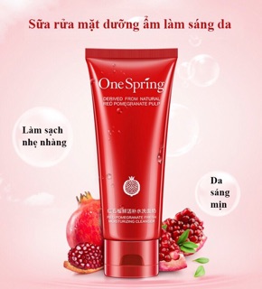 Sữa rửa mặt quả lựu đỏ
