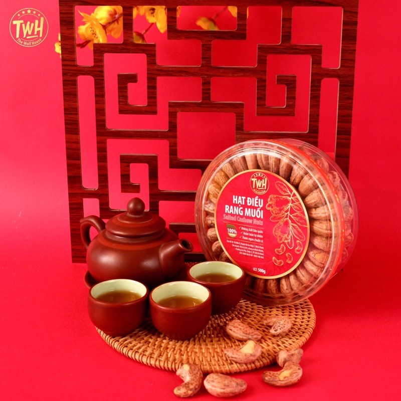 [HÀNG LOẠI 1] HẠT ĐIỀU RANG MUỐI - ĐẶC SẢN BÌNH PHƯỚC