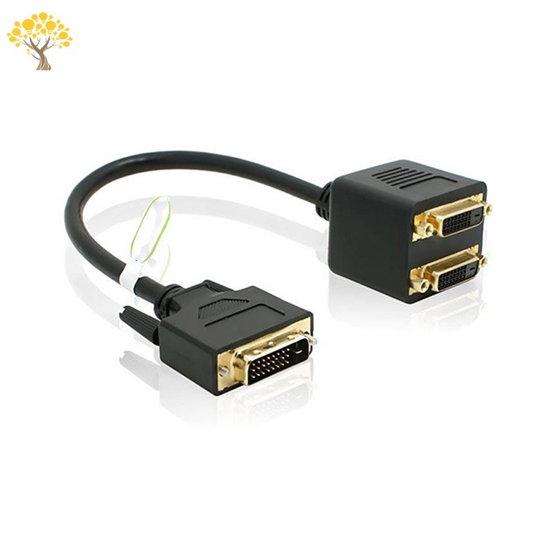 Đầu Chuyển Đổi Dvi-D Male Sang 2 Dvi-I Female