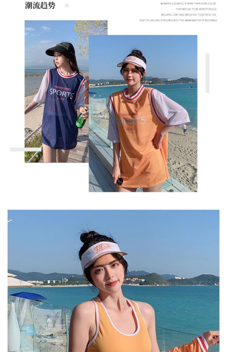 Bộ Đồ Bơi Ba Mảnh Dài Tay Thể Thao Cho Nữ9611 | BigBuy360 - bigbuy360.vn