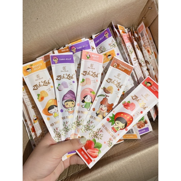 KẸO THẠCH ZAI ZAI ĐỨC HẠNH SIÊU NGON DẠNG THANH