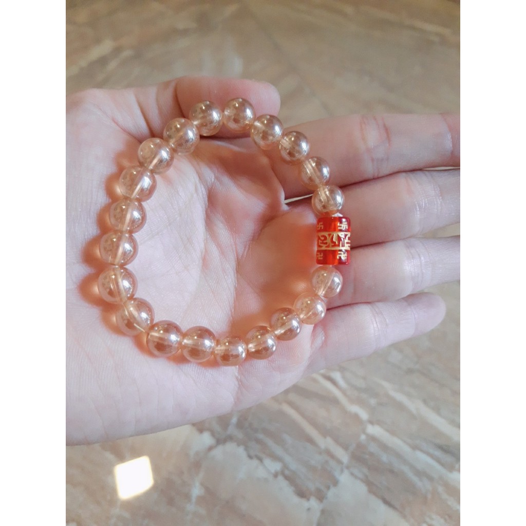 Vòng tay nữ mix hạt Om Mani Padme Hum
