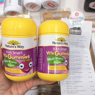 Kẹo vitamin và rau củ Nature’s Way Úc