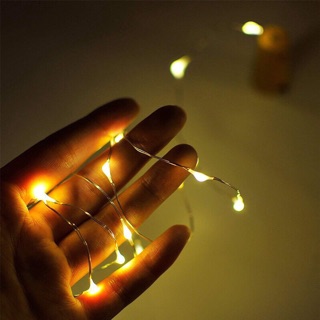 Dây đèn led treo tường 3m dùng pin 🎄