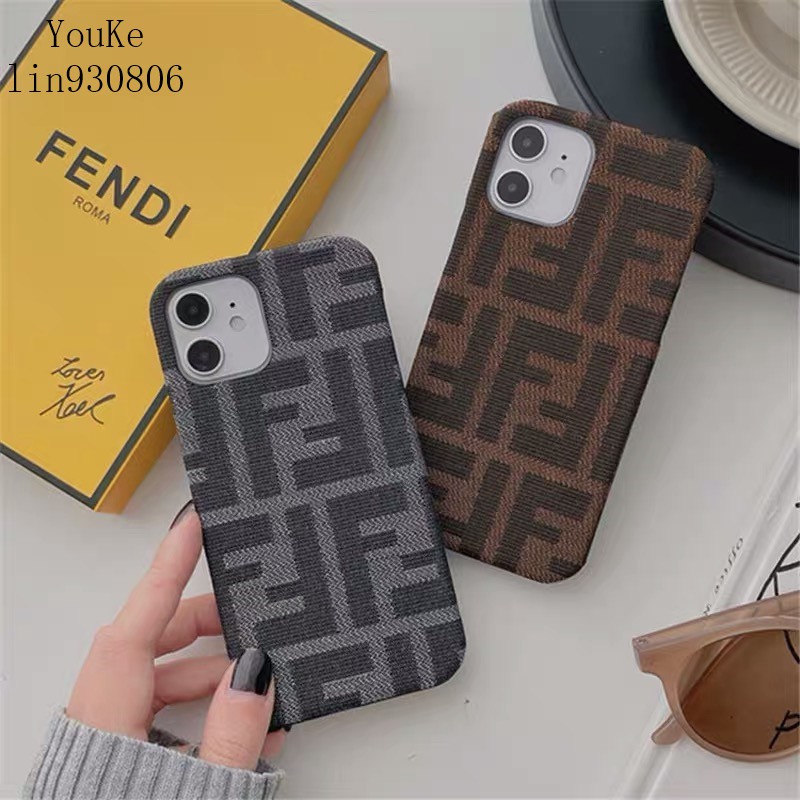 Ốp Điện Thoại Họa Tiết Fendi Fanta Cho Iphone 12 Mini Xr Se2 11 12pro Max