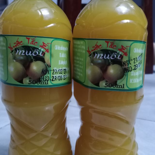 NƯỚC TẮC ÉP MUỐI ĐƯỜNG CÔ ĐẶC