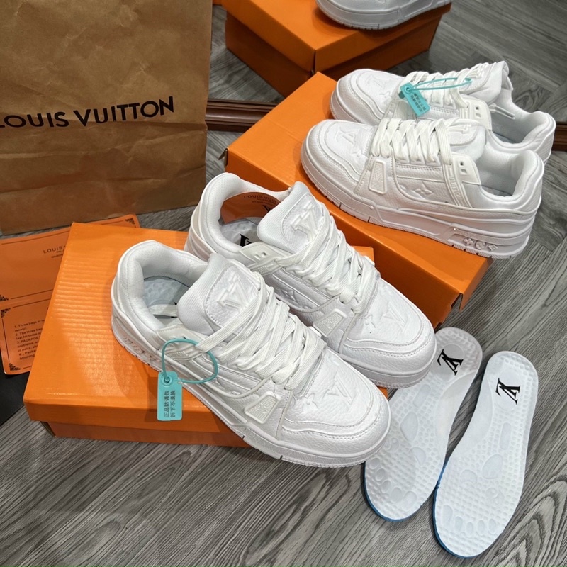 GIÀY LV TRẮNG FUll LAI AU CAO CẤP 1:1 [ Full Box + Free Ship ]