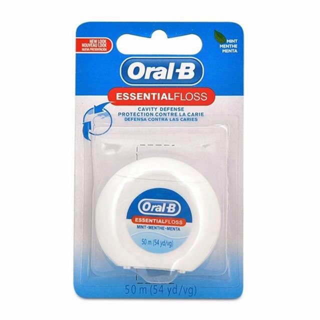 Chỉ xỉa răng Oral-B, made in Ireland, Chỉ nha khoa có sáp Oral-B Essential Floss