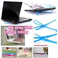 [FREESHP-150K] BỘ 4 NÚT - KỆ CHỮ X CHỐNG NÓNG LAPTOP