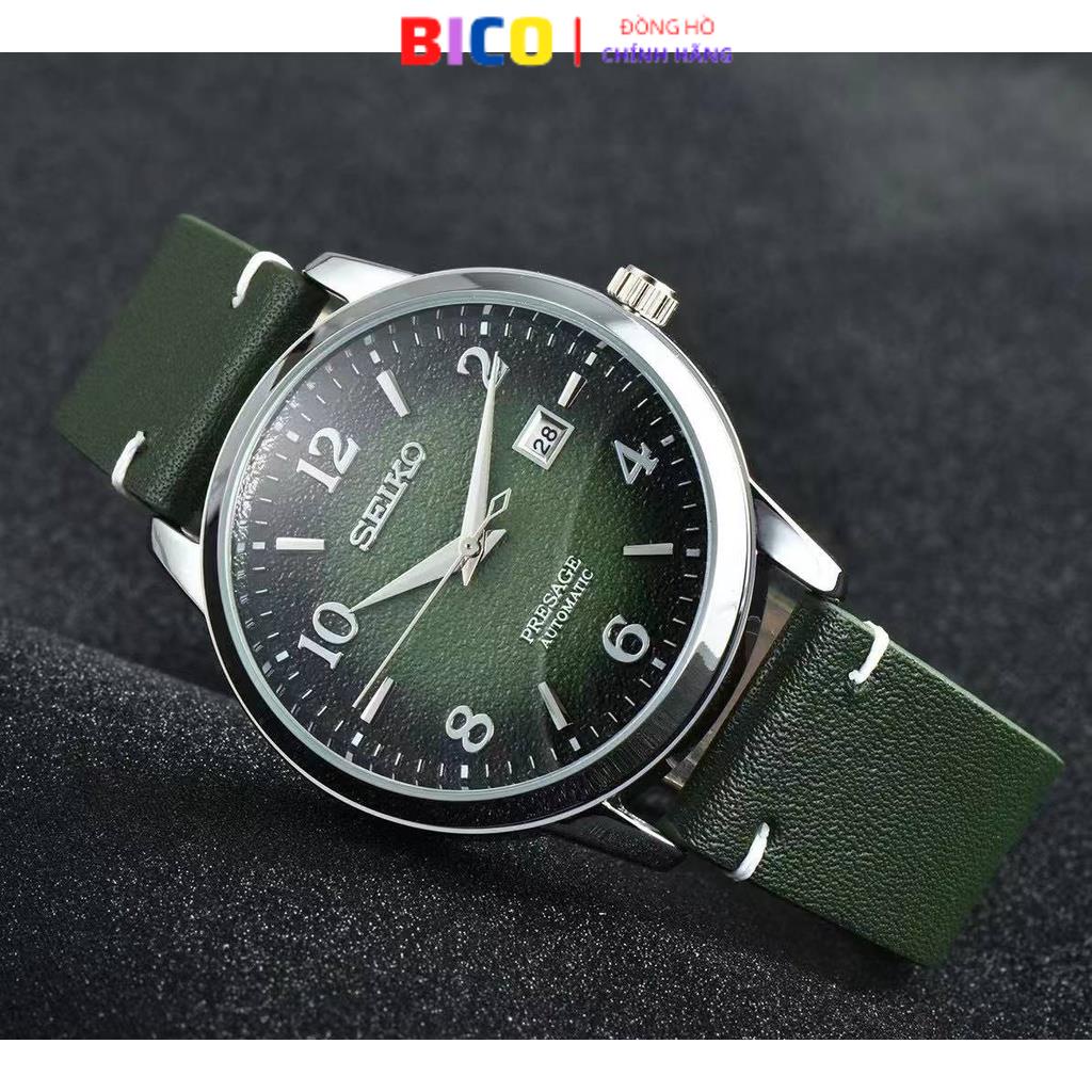Đồng hồ nam SEIKO chính hãng cao cấp đẹp, đồng hồ nam dây da mặt tròn, bảo hành 24 tháng mã A25 | BigBuy360 - bigbuy360.vn