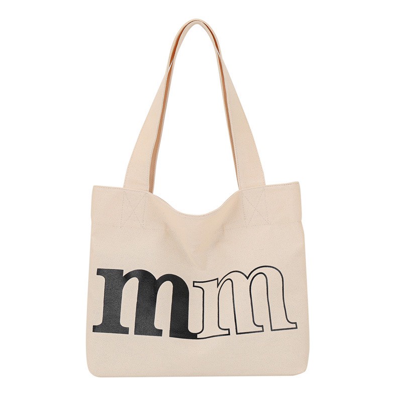 Túi Tote túi Vải canvas Đẹp đi học đi chơi có khóa miệng phong cách ulzzang