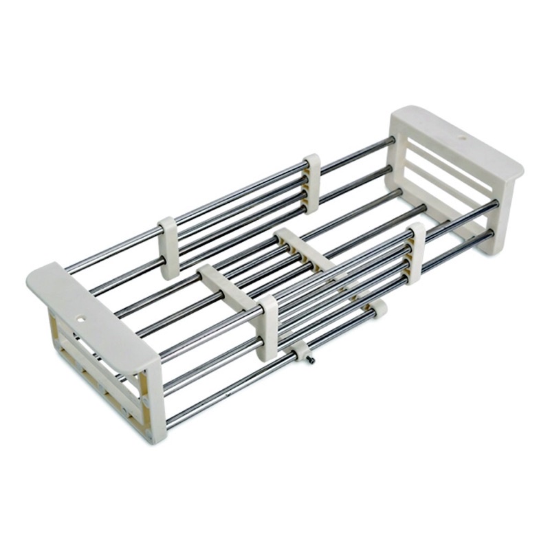 Kệ inox size đại để gác trên bồn rửa chén