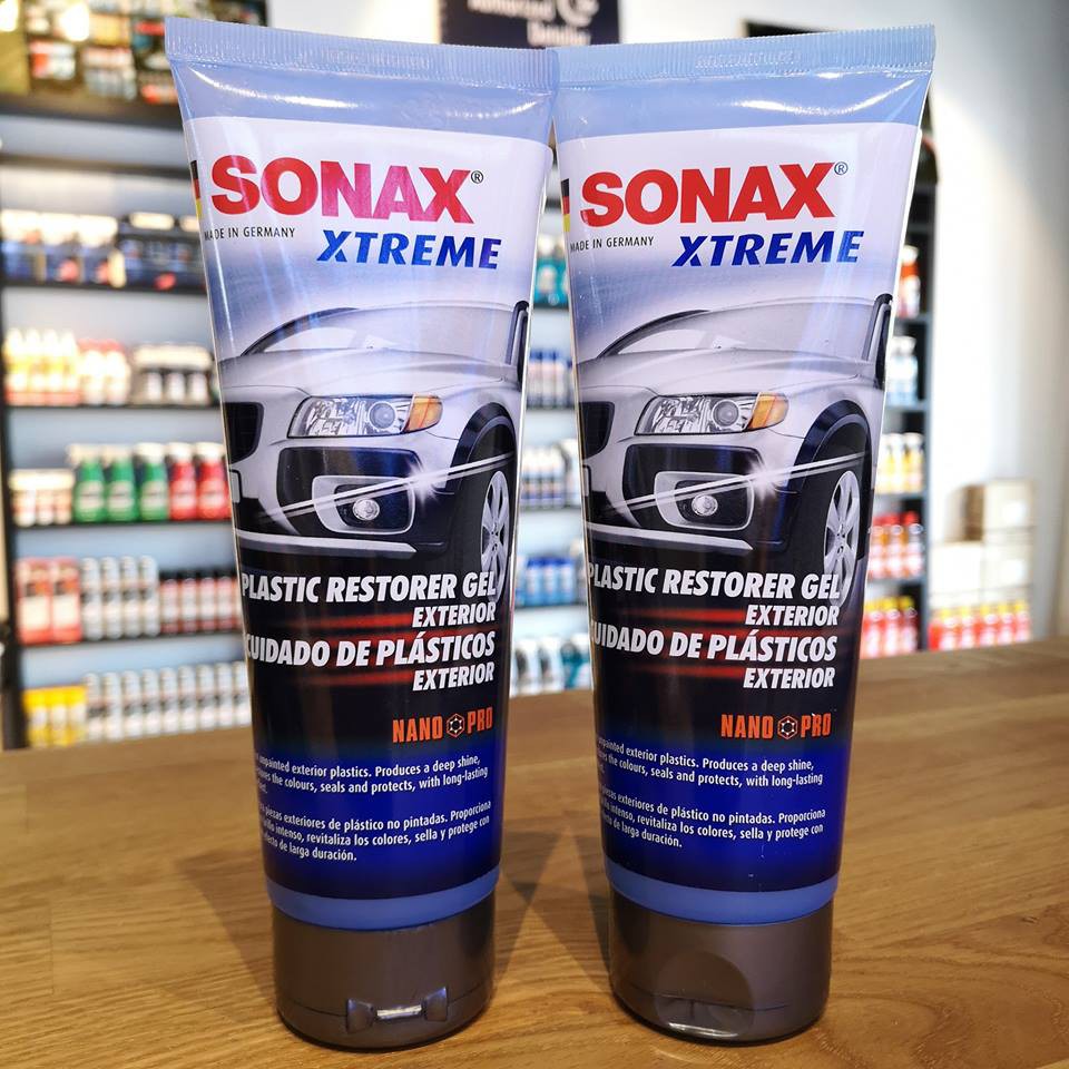 Gel phục hồi và làm mới nhựa xe oto - Sonax xtreme plastic restorer gel