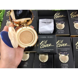 Phấn nước siêu đẹp và mịn Kill Cover Sivanna 2 lõi (Chính hãng Thái)