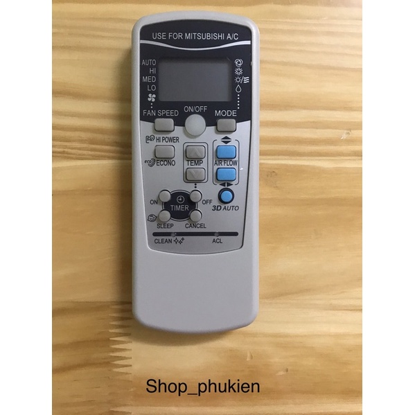 Remote máy lạnh Mitsubishi Heavy - Điều khiển điều hoà Mitsubishi Heavy