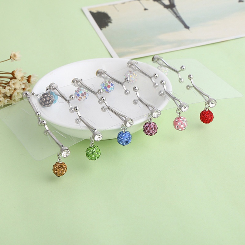 Set 12 Ghim Cài Khăn Choàng Chữ U Đính Đá Phong Cách Hồi Giáo