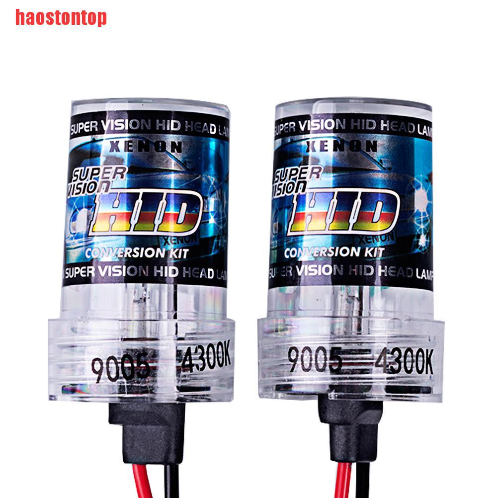 Set 2 Bóng Đèn Xenon Hid 35w 4300k 6000k H1 H7 9005 Chuyên Dụng