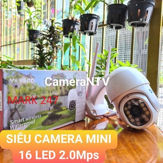 Camera ip wifi ngoài trời yoosee ptz-16 led , 2.0mpx , đàm thoại , báo động , xoay 360