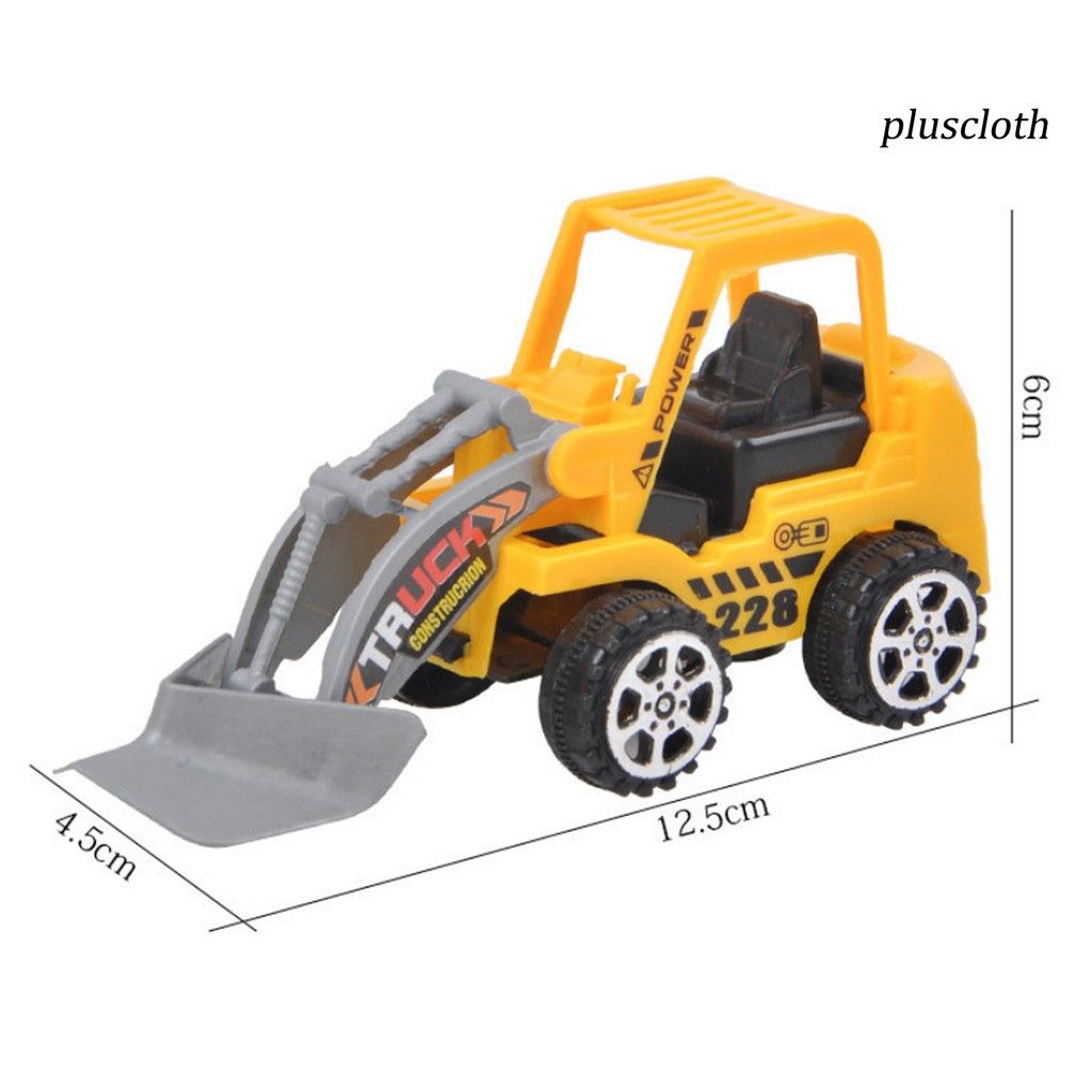 Bộ Sưu Tập Xe Công Trường Đồ Chơi Dành Cho Trẻ Em (6 Chiếc)